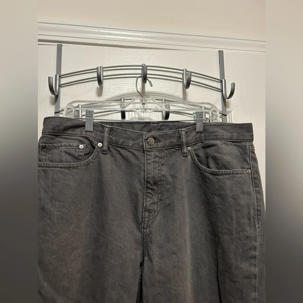 Banana Republic Straight Jeans Gray‎ Men’s 36 X 30 GUC